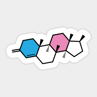 Trans Testosterone Sticker